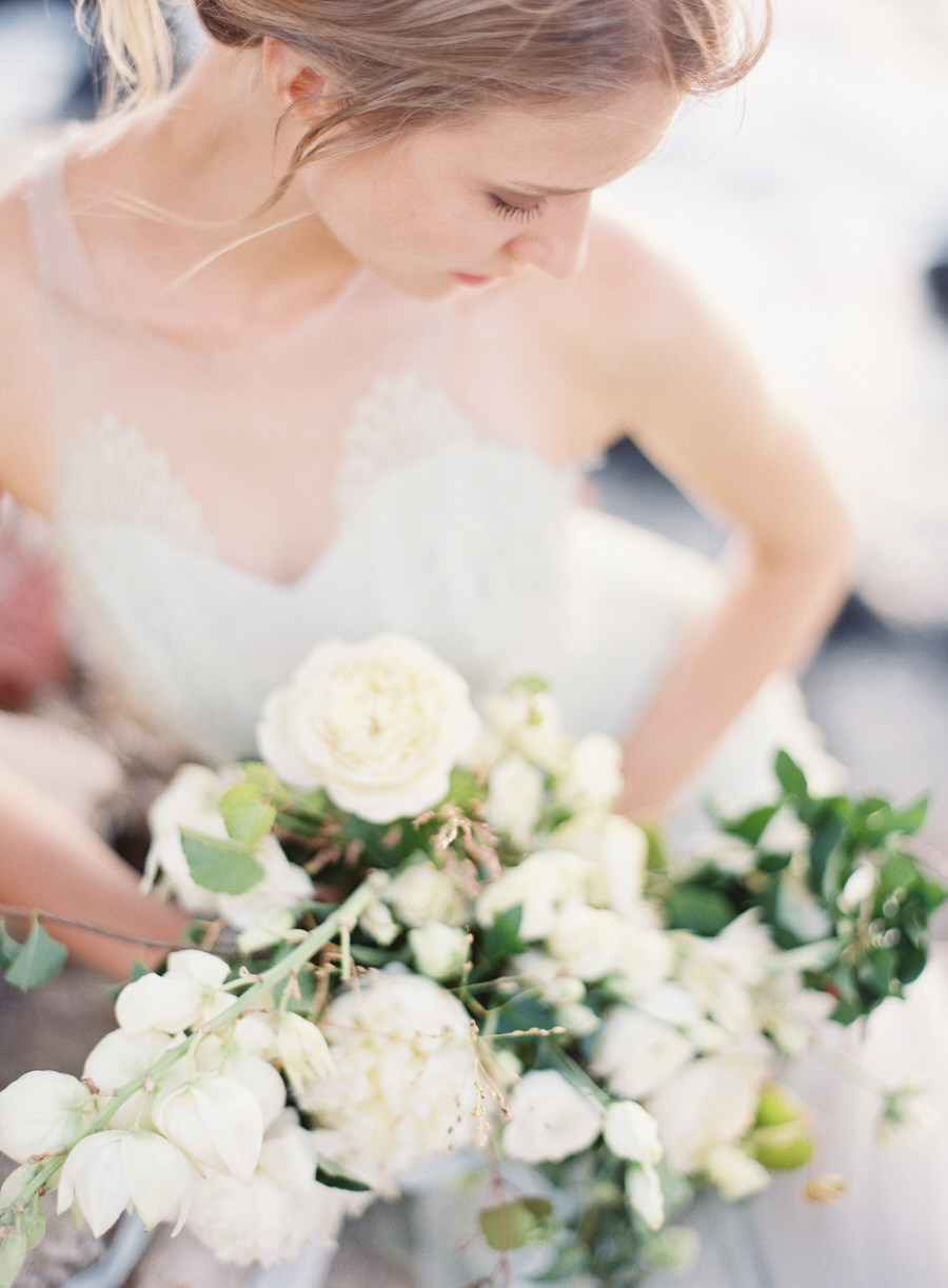 Pale blue, backless wedding gown by Cinobi Cinobi | Greece wedding inspiration | Greek wedding photographers Les Anagnou