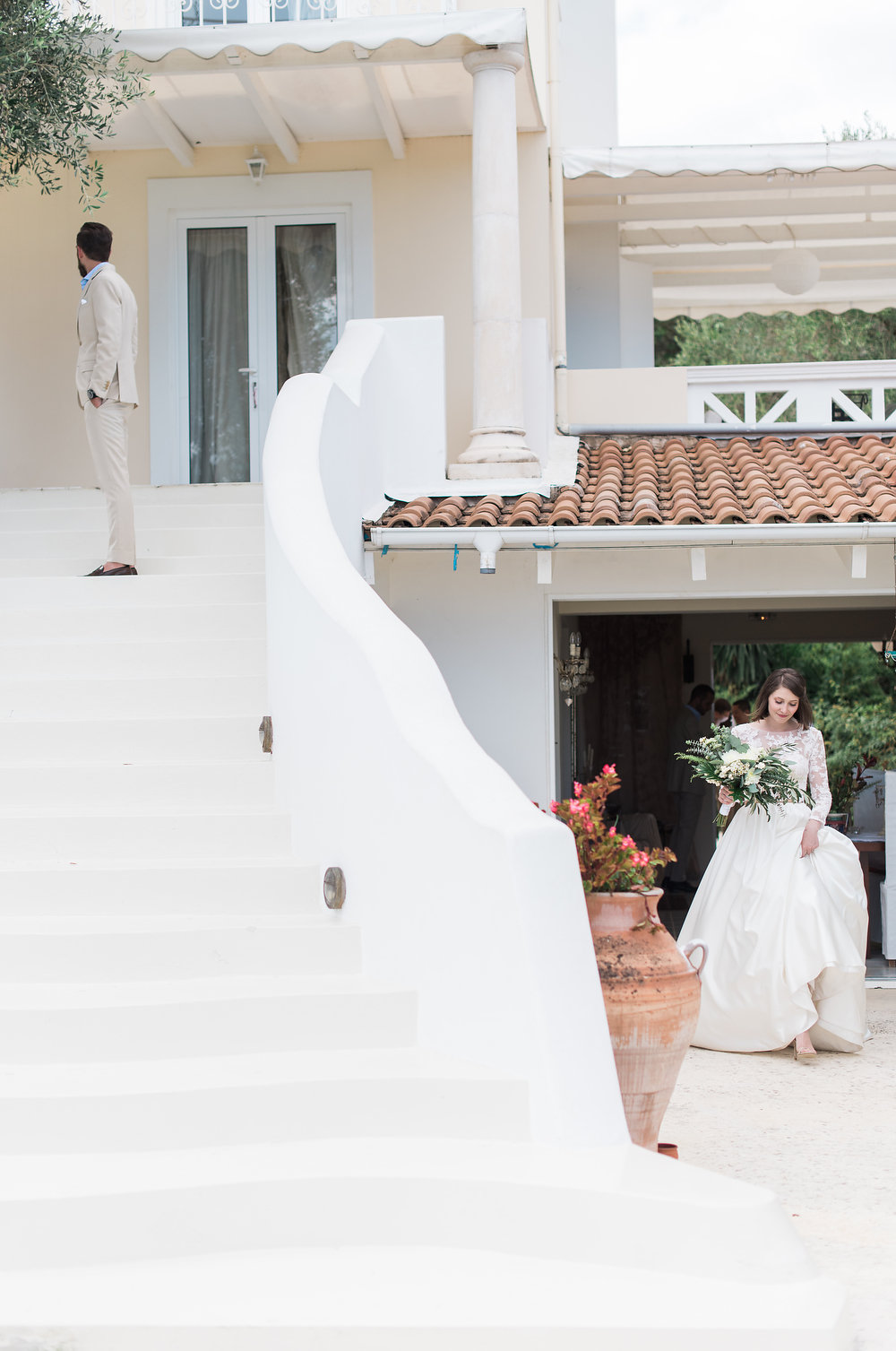 Corfu minimalistic wedding | Greece fine art film wedding photographer Les Anagnou11