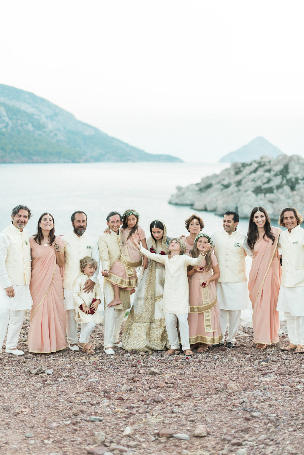 Hindu Wedding on Hydra Island, Greece | Les Anagnou Photographers | Greece wedding photographer