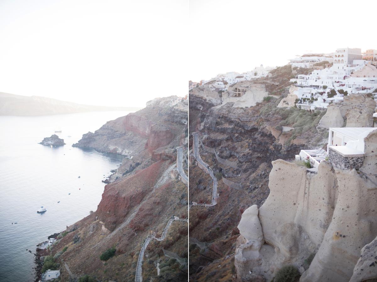 breathtaking views from Oia Santorini