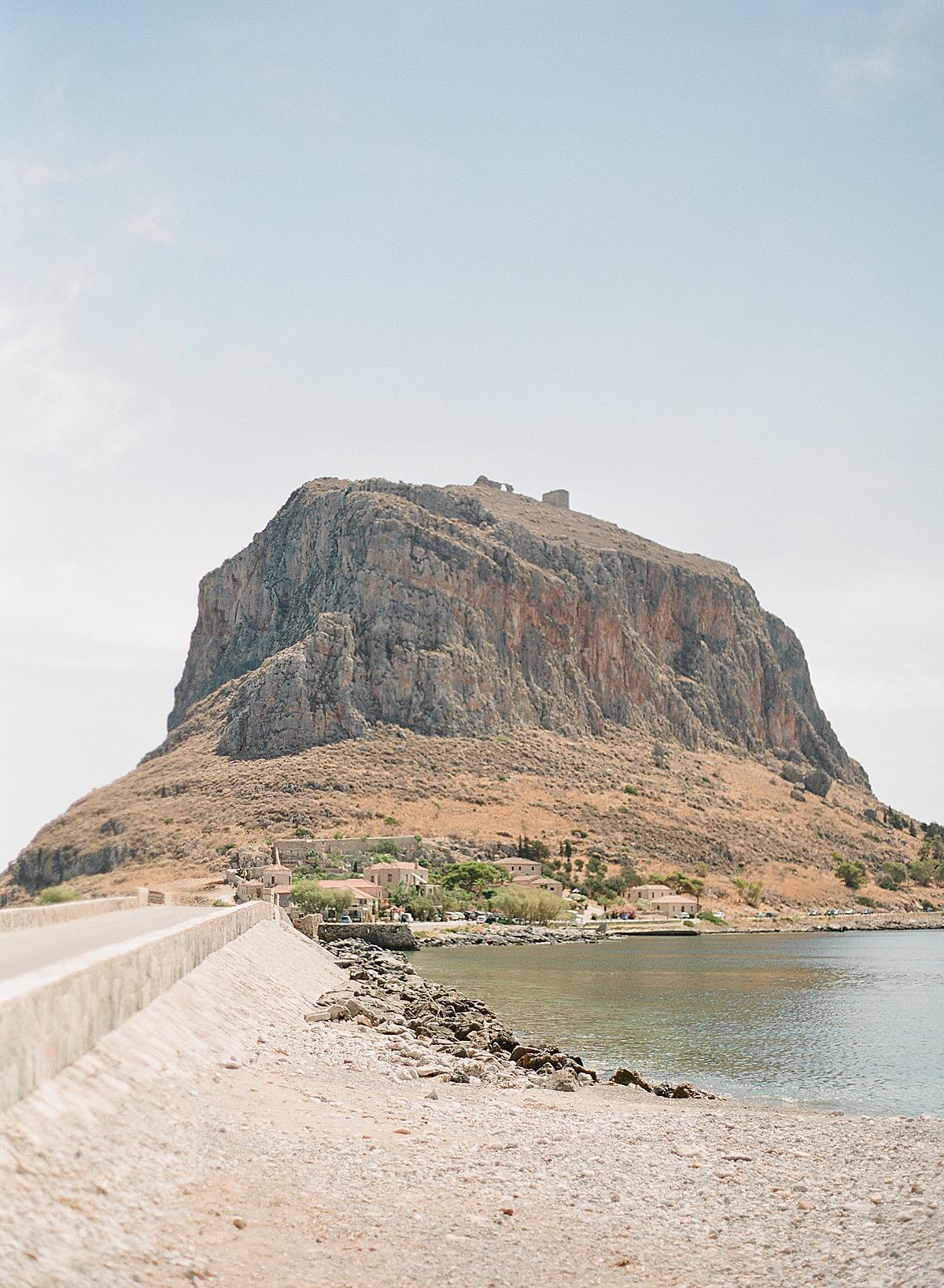 the rock at Monemvasia