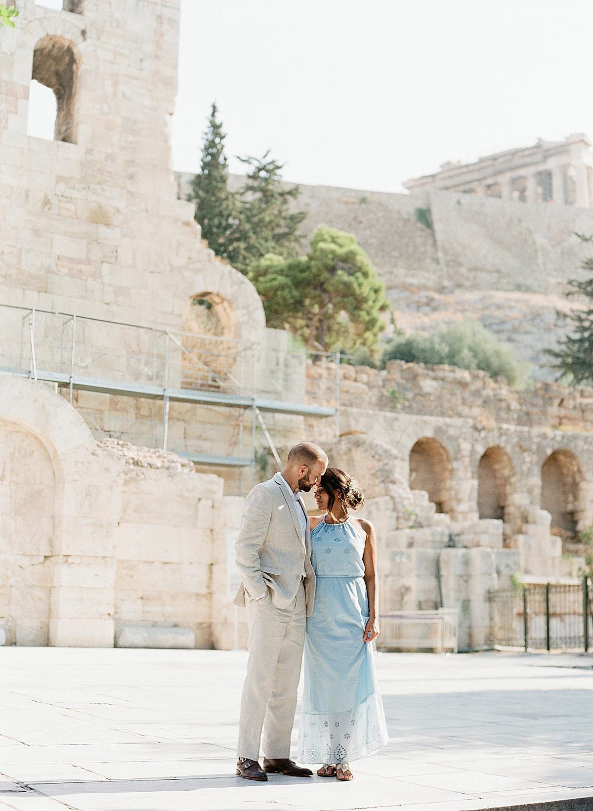 portrait session at the parthenon in athens