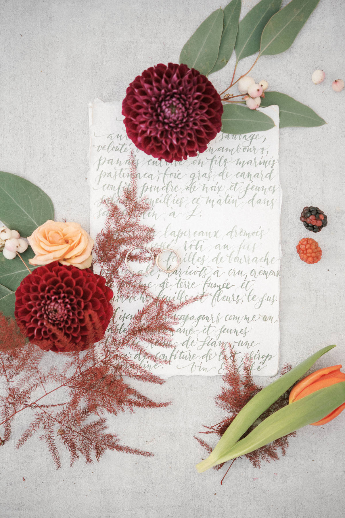 close up of love letter wedding vows for a lisbon wedding