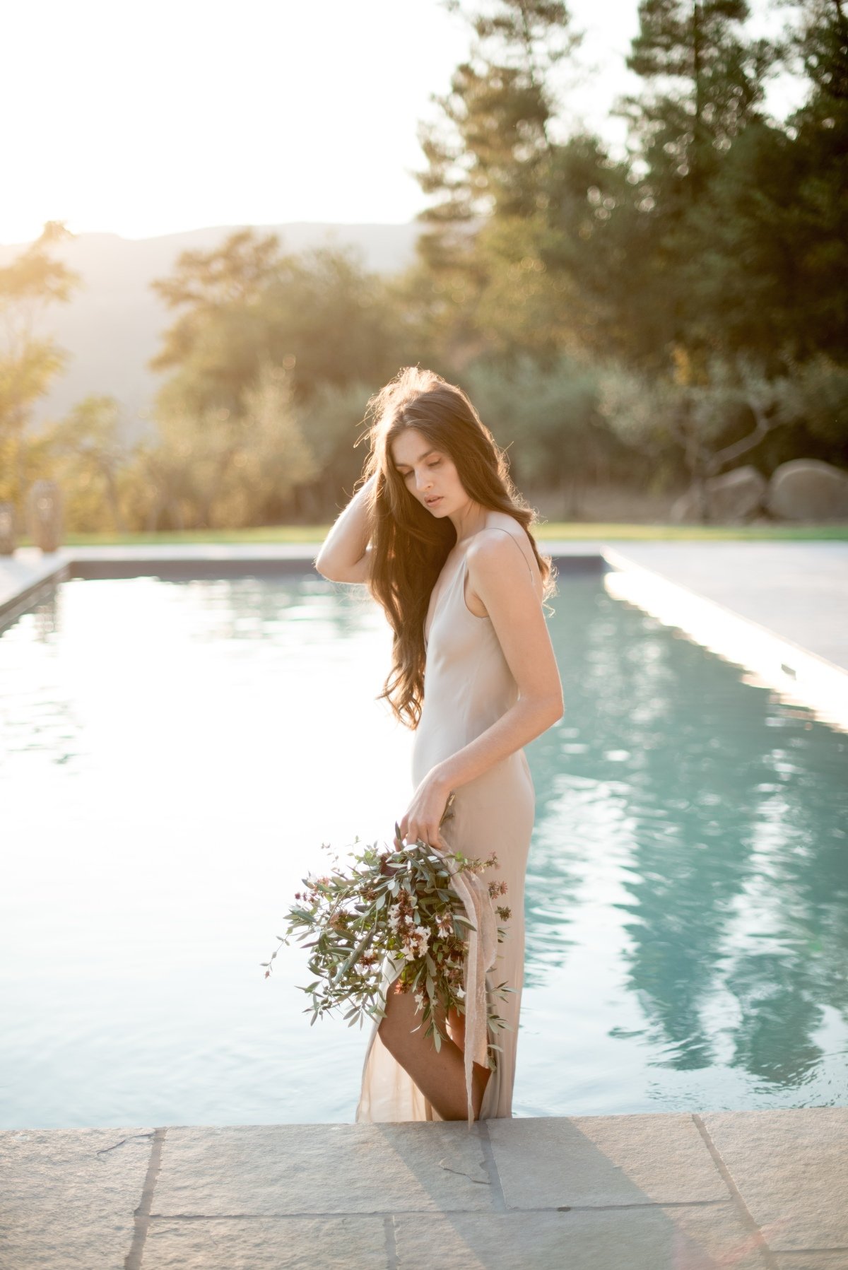 fine art wedding editorial in Tuscany - les anagnou wedding photography