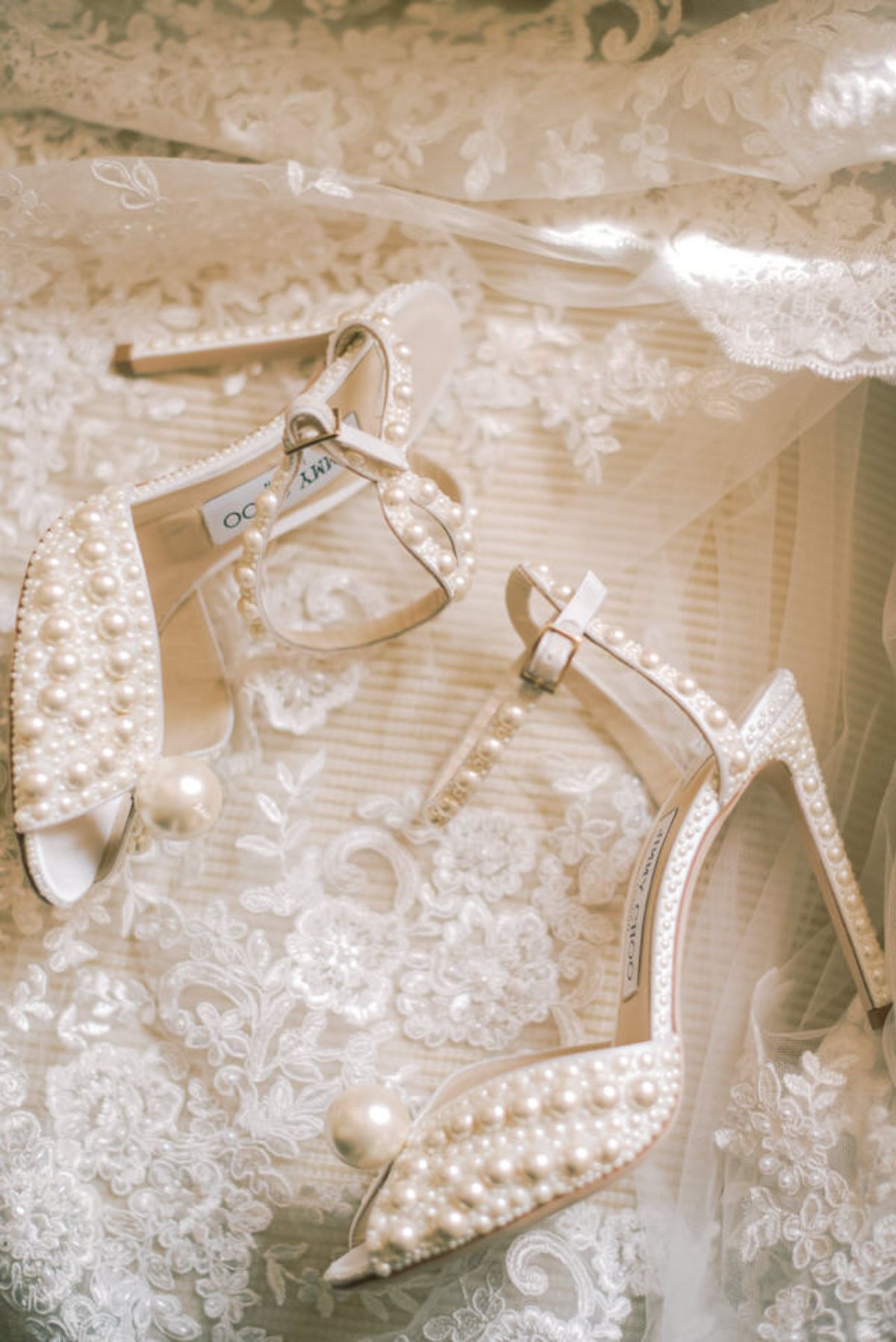 Classy Jimmy Choo Wedding Shoes with Embelishment for your Walk